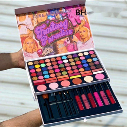 PALETA MAQUILLAJE COMPLETA CON BROCHAS